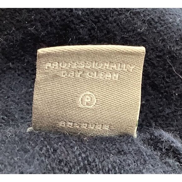 Neiman Marcus Cashmere Collection Navy Cardigan Sweater XL Womens Shawl Collar - Picture 6 of 6